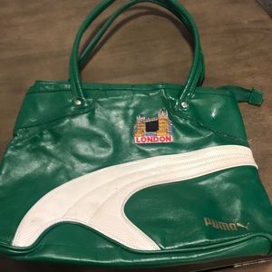 Woman’s vintage Puma handbag